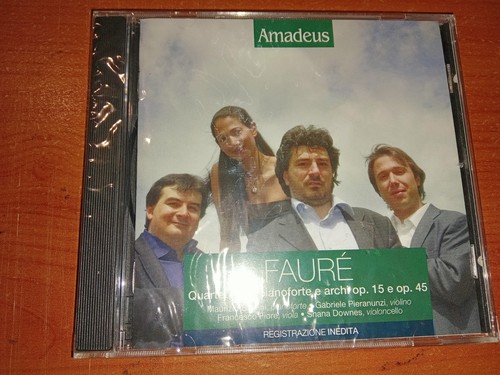 Fauré quartetti per piano - cd, fauré,
