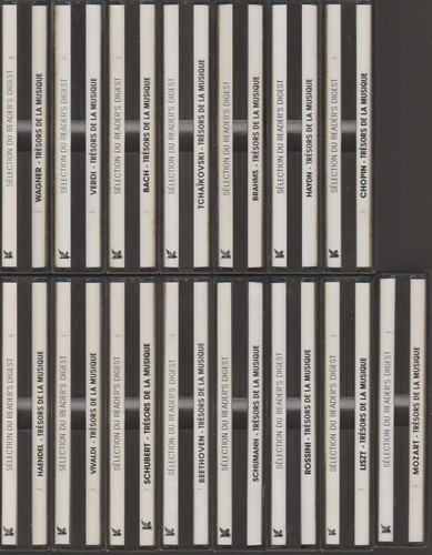 Trésors musique lot - trésors, 15x