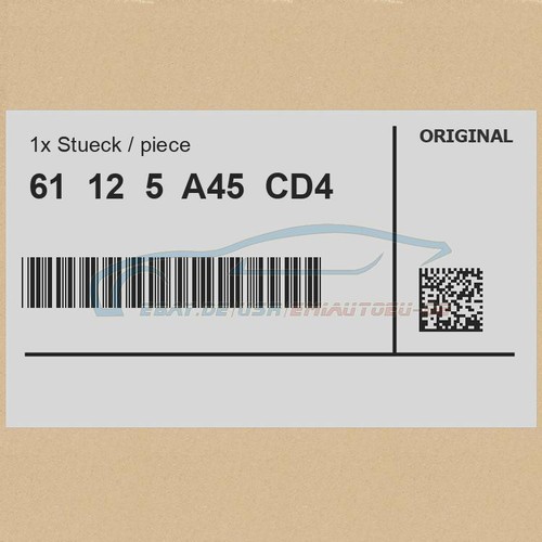 Originale bmw 61125a45cd4 - originale,