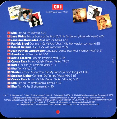 Les années versions - 80, maxi